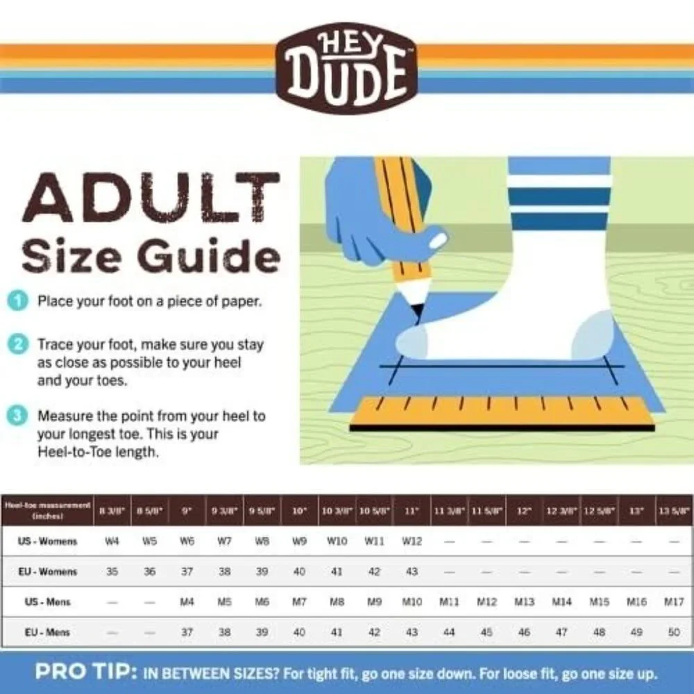 Hey Dude Men's Wally Classic Slip-On Loafers Tan Size 11 New - Picture 9 of 9